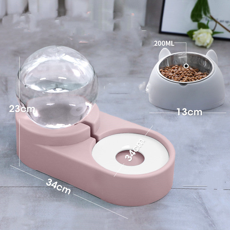 Comedero + Fuente Automática 2-en-1