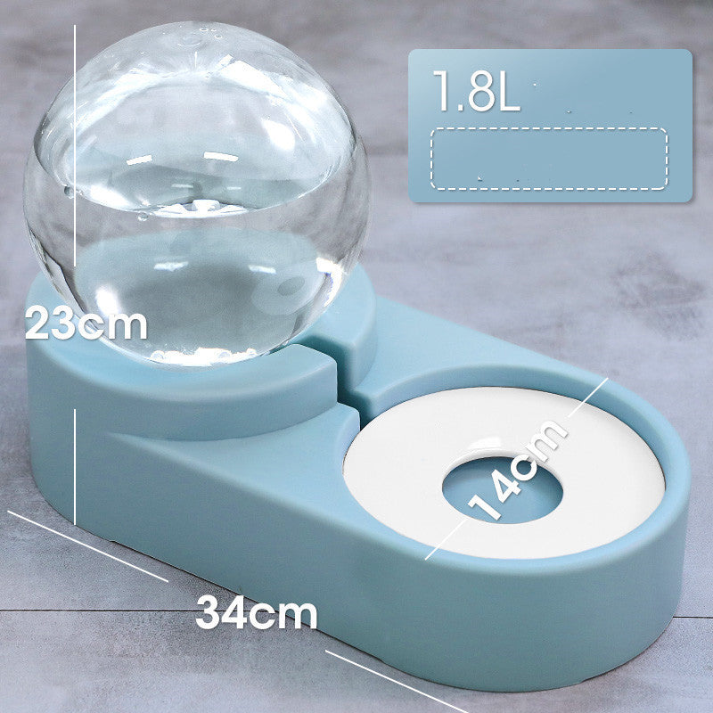 Comedero + Fuente Automática 2-en-1