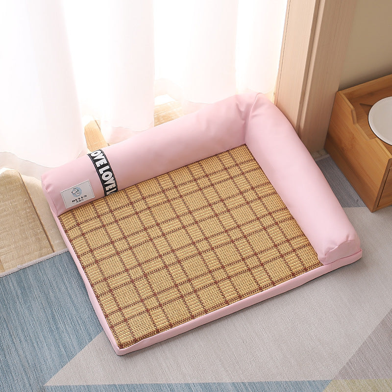 Cama Refrescante de Fibra de Bambú