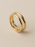 Anillo Doble Cruzado MALLIENA