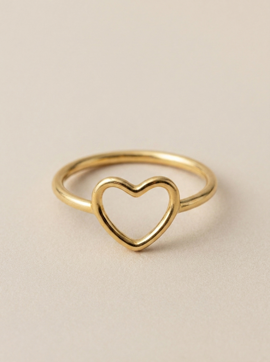 Anillo Corazón Minimalista MALLIENA