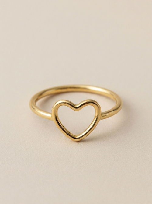 Anillo Corazón Minimalista MALLIENA