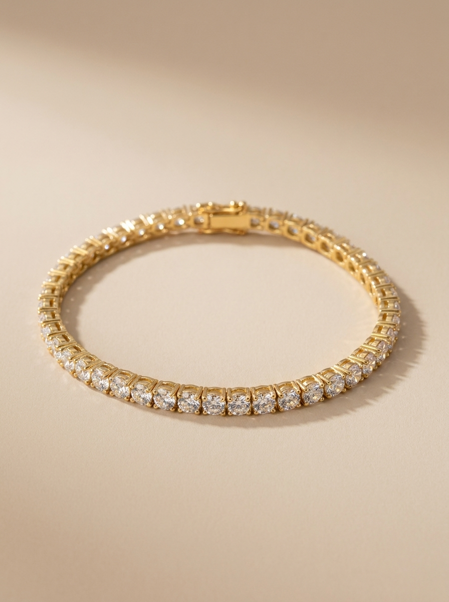 Pulsera Tenis con Circonitas MALLIENA