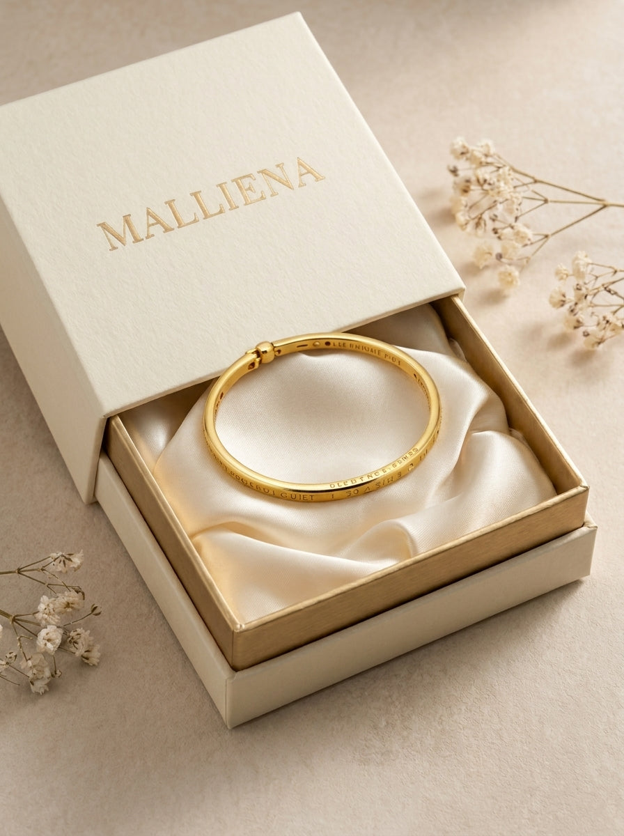 Pulsera Coordenadas en caja MALLIENA