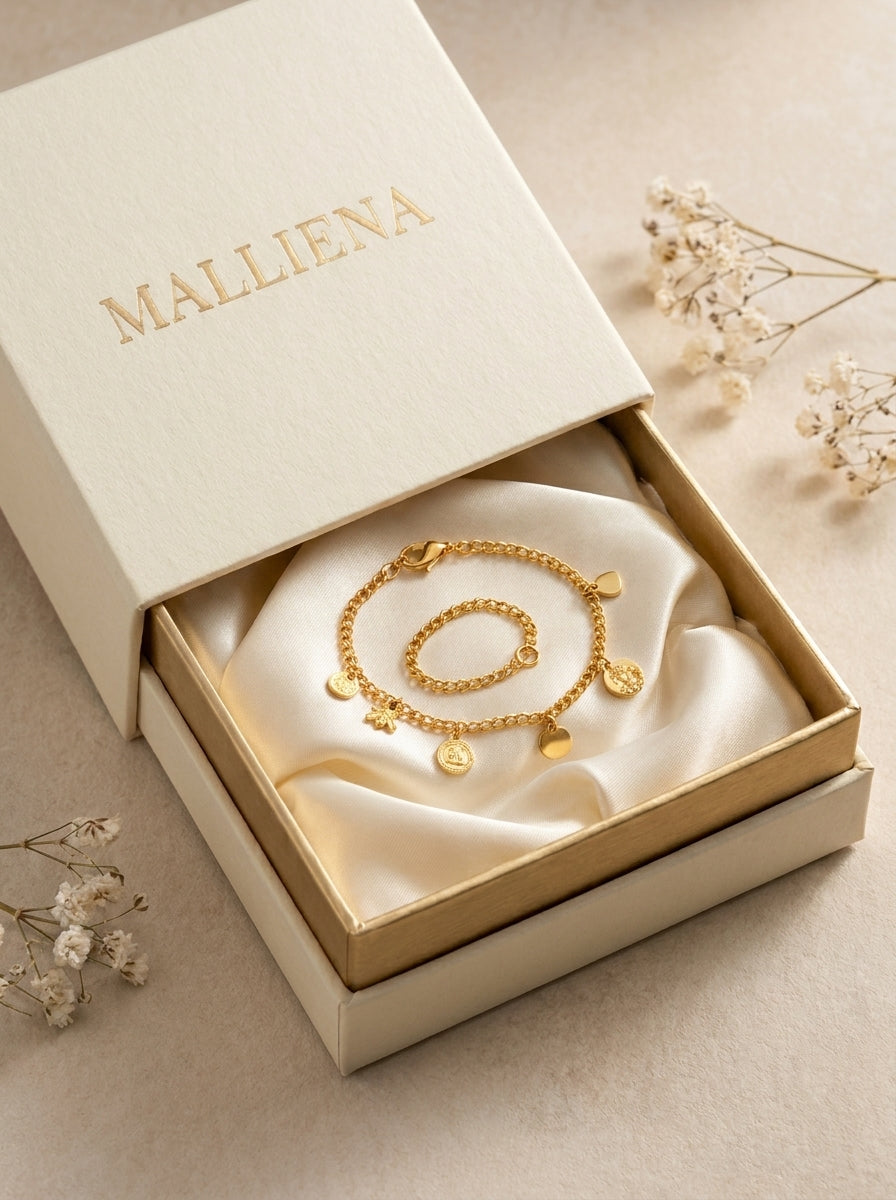 Tobillera en caja MALLIENA