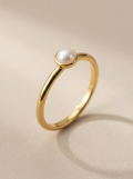 Anillo con Perla de oro MALLIENA