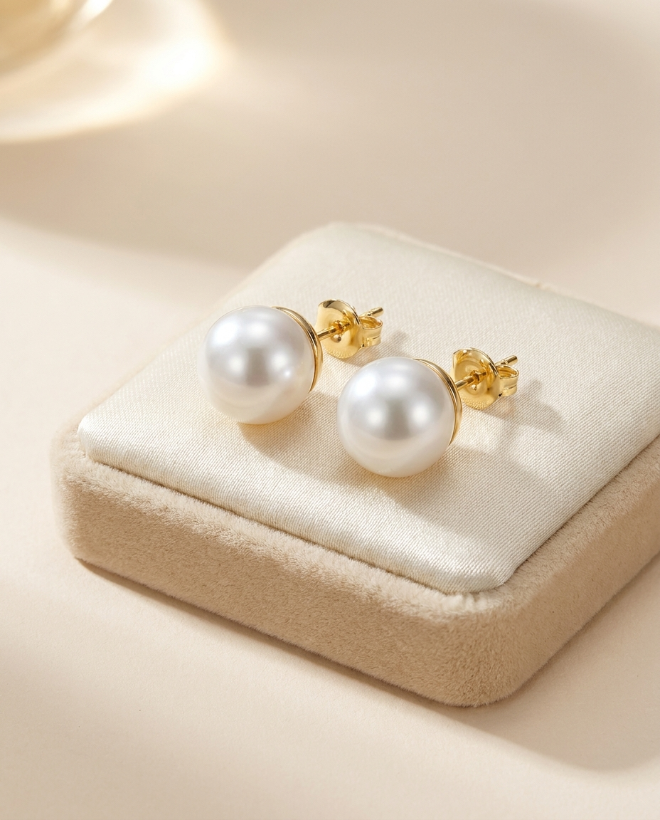 Pendientes Perla Grande MALLIENA, producto
