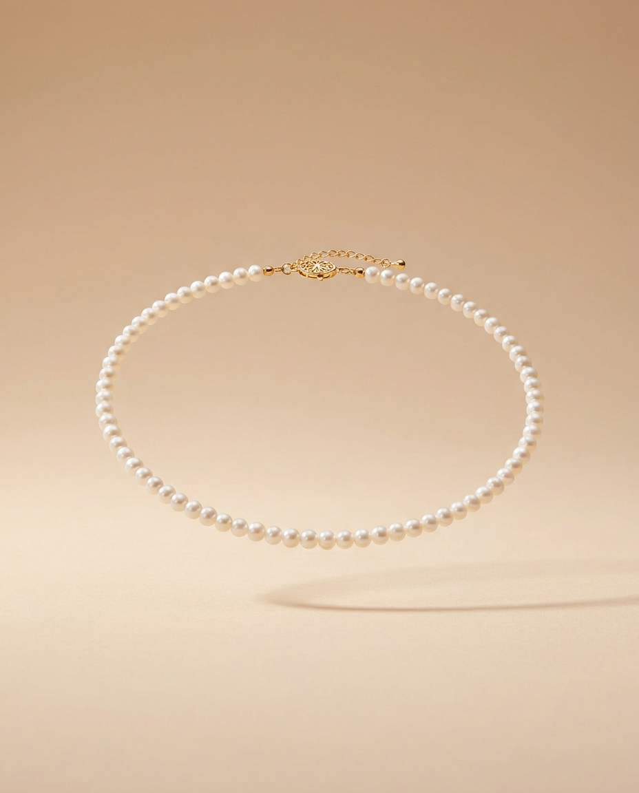 Collar Choker de Perlas MALLIENA
